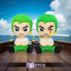Basic STL Files Zoro Crochet