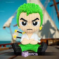 Basic STL Files Zoro Crochet