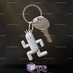 Cactuar Keychain Final Fantasy STL Files