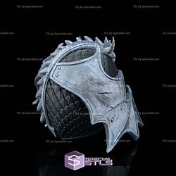 Cosplay STL Files Dragonkeeper Knight Helmet