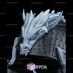 Cosplay STL Files Dragonkeeper Knight Helmet