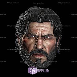 Custom Head STL Collection - Punisher Dare Devil Born Again