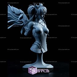 Mercy Overwatch Pink Suit Bust STL Files
