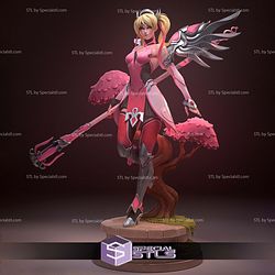 Mercy Overwatch Pink Suit STL Files