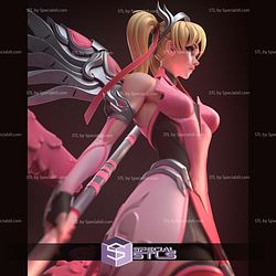 Mercy Overwatch Pink Suit STL Files