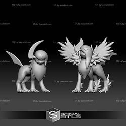Pokemon STL Collection Absol Mega Evolution