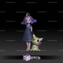 Pokemon STL Collection Alola Elite Four Acerola
