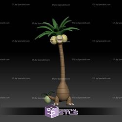Pokemon STL Collection Alolan Exeggutor