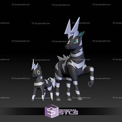 Pokemon STL Collection Blitzle Zebstrika
