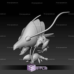 Pokemon STL Collection Clauncher Clawitzer