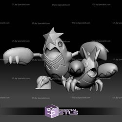 Pokemon STL Collection Corphish Crawdaunt