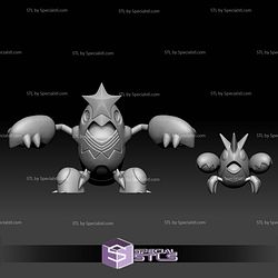 Pokemon STL Collection Corphish Crawdaunt