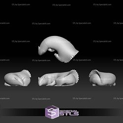 Pokemon STL Collection Cyndaquil Quilava Typhlosion