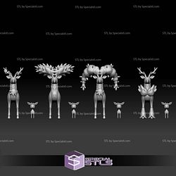 Pokemon STL Collection Deerling Sawsbuck