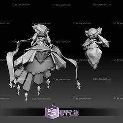 Pokemon STL Collection Diancie Mega Evolution