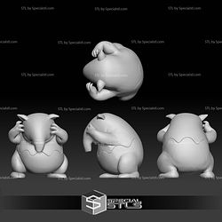 Pokemon STL Collection Drowzee Hypno