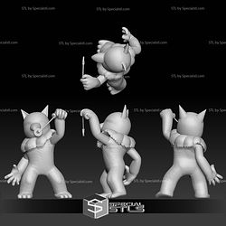 Pokemon STL Collection Drowzee Hypno