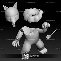 Pokemon STL Collection Drowzee Hypno