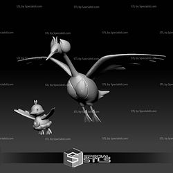 Pokemon STL Collection Ducklett Swanna
