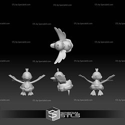 Pokemon STL Collection Ducklett Swanna