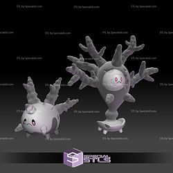 Pokemon STL Collection Galarian Corsola Cursola
