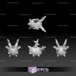 Pokemon STL Collection Galarian Corsola Cursola