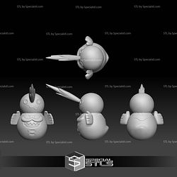 Pokemon STL Collection Galarian Darumaka Darmanitan