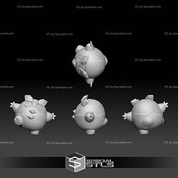 Pokemon STL Collection Galarian Darumaka Darmanitan
