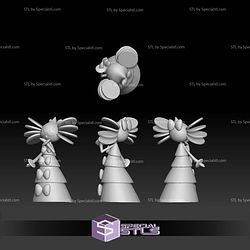 Pokemon STL Collection Gothita Gothorita Gothitelle
