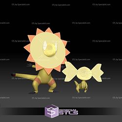 Pokemon STL Collection Helioptile Heliolisk
