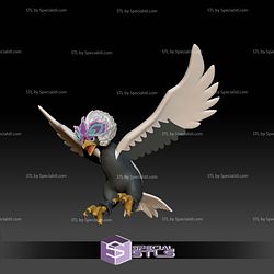 Pokemon STL Collection Hisuian Braviary