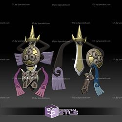 Pokemon STL Collection Honedge Doublade Aegislash