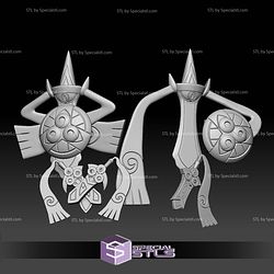 Pokemon STL Collection Honedge Doublade Aegislash