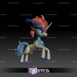 Pokemon STL Collection Keldeo