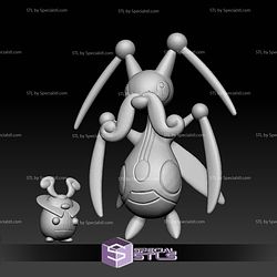 Pokemon STL Collection Kricketot Kricketune