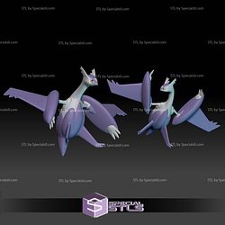 Pokemon STL Collection Latios Latias Mega Evolution