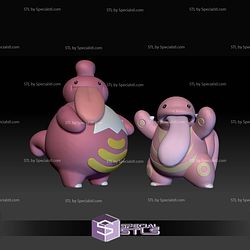 Pokemon STL Collection Lickitung Lickilicky