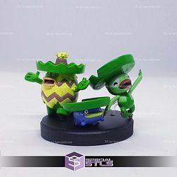 Pokemon STL Collection Lotad Lombre Ludicolo