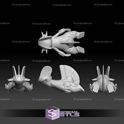Pokemon STL Collection Mudkip Marshtomp Swampert Mega Evolution V2