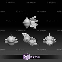 Pokemon STL Collection Mudkip Marshtomp Swampert Mega Evolution V2