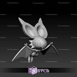 Pokemon STL Collection Noibat Noivern