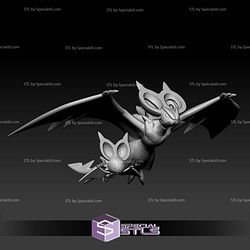 Pokemon STL Collection Noibat Noivern