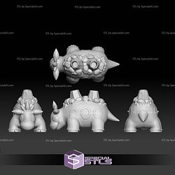 Pokemon STL Collection Numel Camerupt Mega Evolution