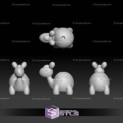 Pokemon STL Collection Numel Camerupt Mega Evolution