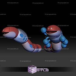 Pokemon STL Collection Orthworm