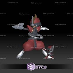 Pokemon STL Collection Pawniard Bisharp