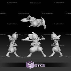 Pokemon STL Collection Pawniard Bisharp