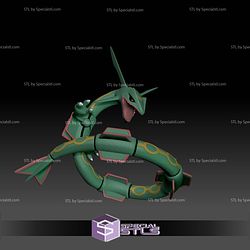Pokemon STL Collection Rayquaza
