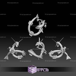 Pokemon STL Collection Rayquaza