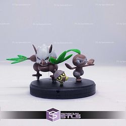 Pokemon STL Collection Seedot Nuzleaf Shiftry